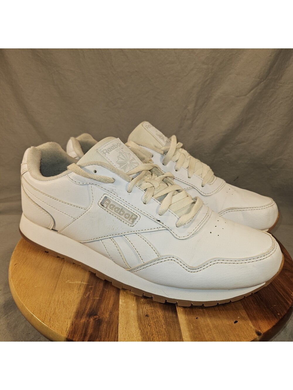 Reebok Shoes Mens 11.5 Classic Harman Sneakers White Lace Up Low Top 124671785